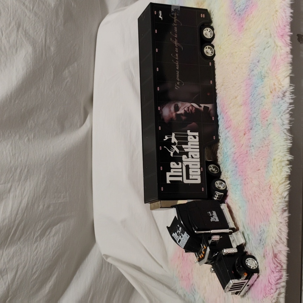 (X-88) The Godfather Jada Vintage Tractor & Trailer Peterbilt Truck